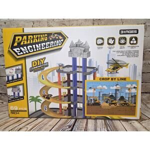 Toysical Parking Engineering Building Set 69 Pieces DIY Combination NEW